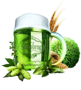 STAROBRNO 13° ZELENÉ PIVO 2 L 