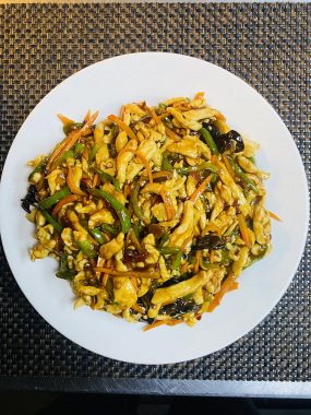 408 Yuxiang Sweet Sour Spicy Shredded Chicken 鱼香鸡丝