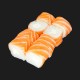  Salmon roll cheese
