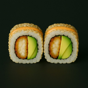 California crevette Tempura avocat 