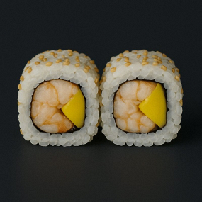 California crevette mangue