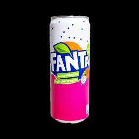 Fanta mangue fruit du dragon 