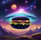  UFO Burger coloré