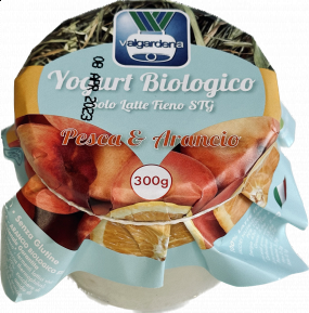 Yogurt Bio Pesca & Arancio 300g