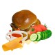 Schnitzel-Cheeseburger