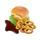 BBQ Onion No ChickenBurger
