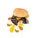 Chicken-Nugget Burger