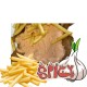 Diavolo Knobi Schnitzel mit Pommes 