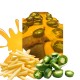 ChiliCheese Schnitzel Pommes