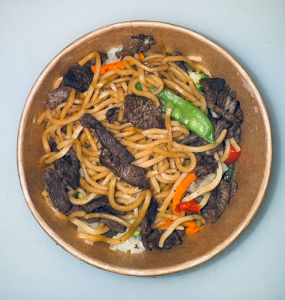 Soba boeuf légumes
