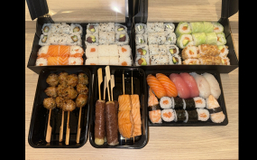 Plateau Poisson & Viande 90 pièces