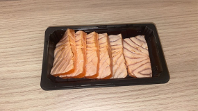 Sashimi Saumon braisé