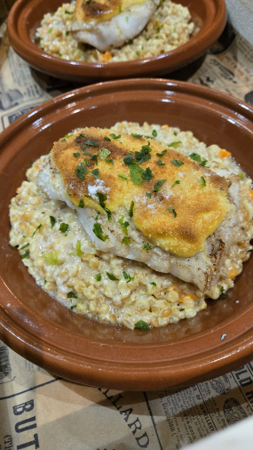 Dos de CABILLAUD en Croute D'Aïoli (La Part)