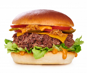 Burger single BARBECUE