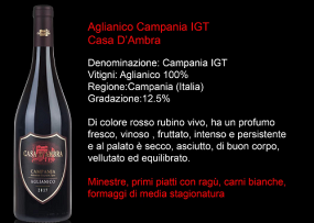 AGLIANICO CASA D'AMBRA