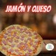 Pizza Jamon y Queso