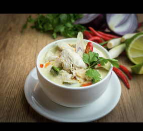 12 CHICKEN COCONUT SOUP