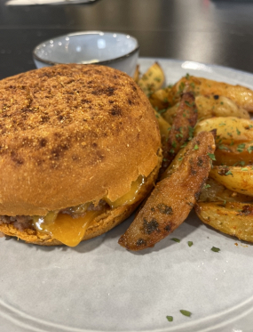 Bagel au Bœuf Épicé