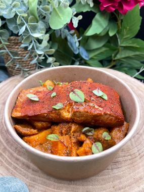 Pavé de saumon & légumes vapeur