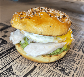 Bun's protéiné au poulet 