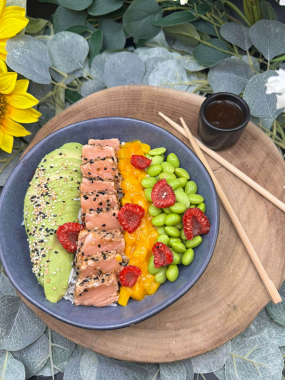 Bowl Tataki de Saumon