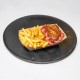 Currywurst mit Fritten