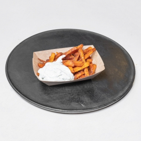 Süßkartoffelpommes frites (vegetarisch)