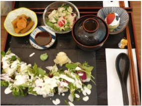 2. Lachs dragon Roll Menü