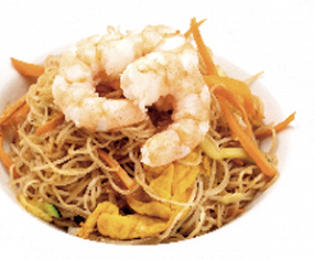 314 314 SPAGHETTI DI RISO CON GAMBERI