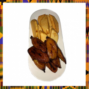 Fried yam/ Fried Plantain