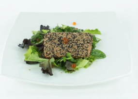 TE1 Filetto di salmone al teppan