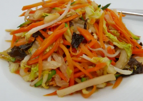 26  Verdure miste saltate al wok