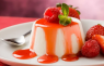 D20 Panna cotta alla fragola