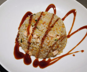 212 RISO SALTATO CON SALMONE