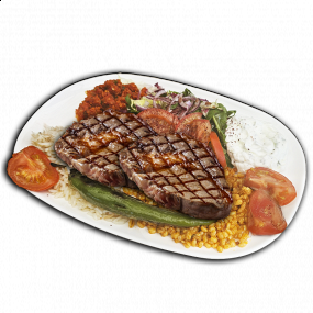 Kalbsteak vom Holzkohlegrill