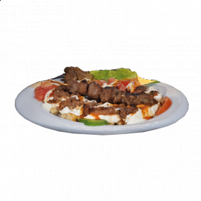 Joghurt Kebab vom Holzkohlegrill