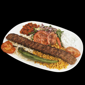 Adana Hackspieß vom Holzkohlegrill (scharf)