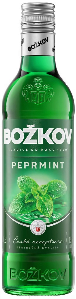Božkov peprmint likér 0,5L