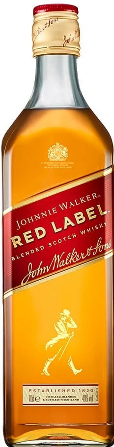 JOHNNIE WALKER RED LABEL 40% 0,7L