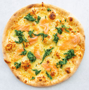 49. Lososová-špenát Změna!!!  40cm