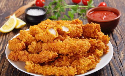 Křecí stripsy, Křecí řízek, Ryby