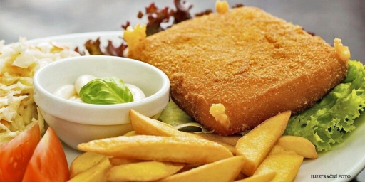 VEGETARIÁNSKÉ, SMAŽENÉ SÝRY