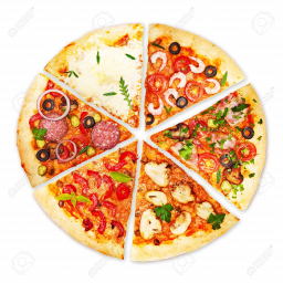 PIZZA 32-35 cm - (možnost těsto bez lepku a bez laktózy)