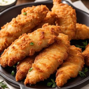 Strisce di pollo piccanti