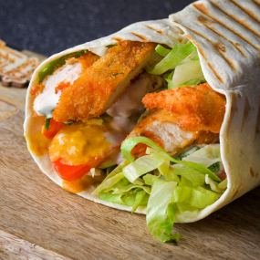 Menu piadina cotoletta di pollo