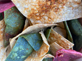 Hausgemachtes Tortilla Chips