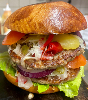 Double-Retro-Hamburger