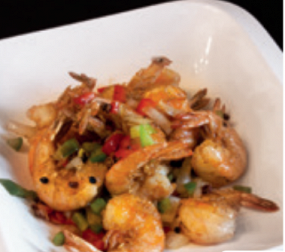 143 Gamberi sale e pepe