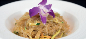 179 Spaghetti di soia con verdure