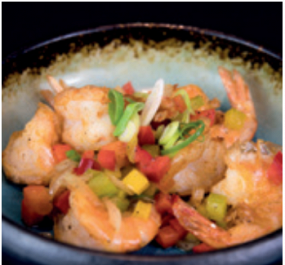 233 Gamberi sale e pepe